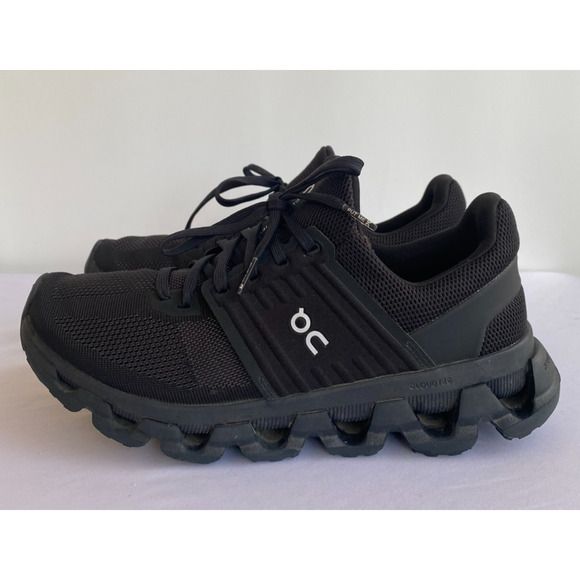 On Running Trainers CloudSwift 3 AD Triple Black Swiss Shoes Womens Size 8.5 - Picture 7 of 11